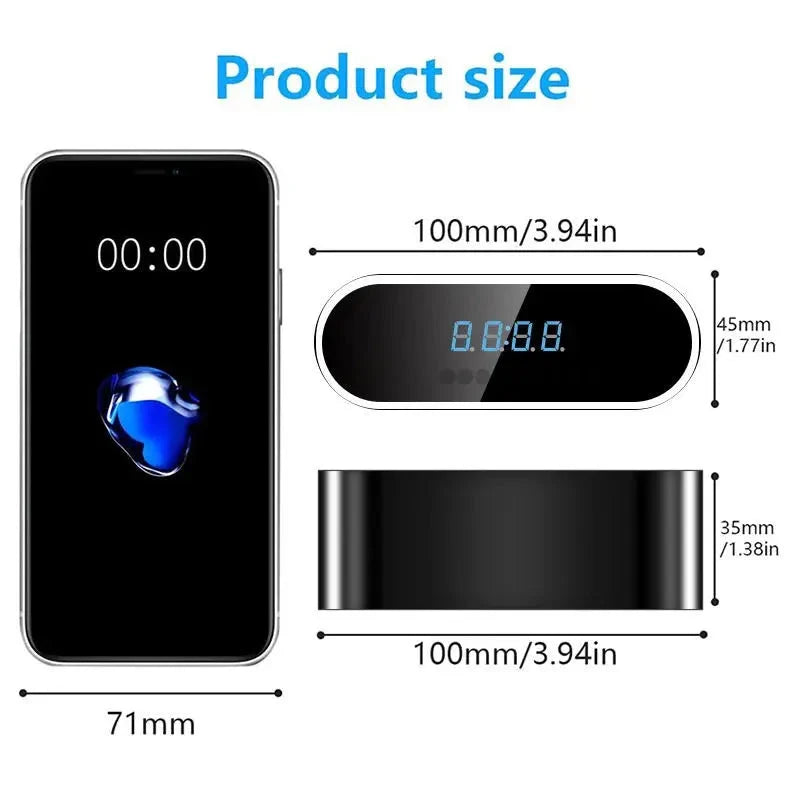 WiFi Clock Camera With Night Vision & Motion Detection