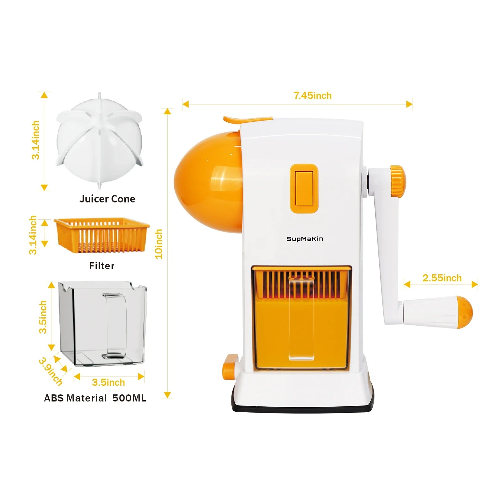 Manual Orange Juicer – Kitchen Helper Citrus Press