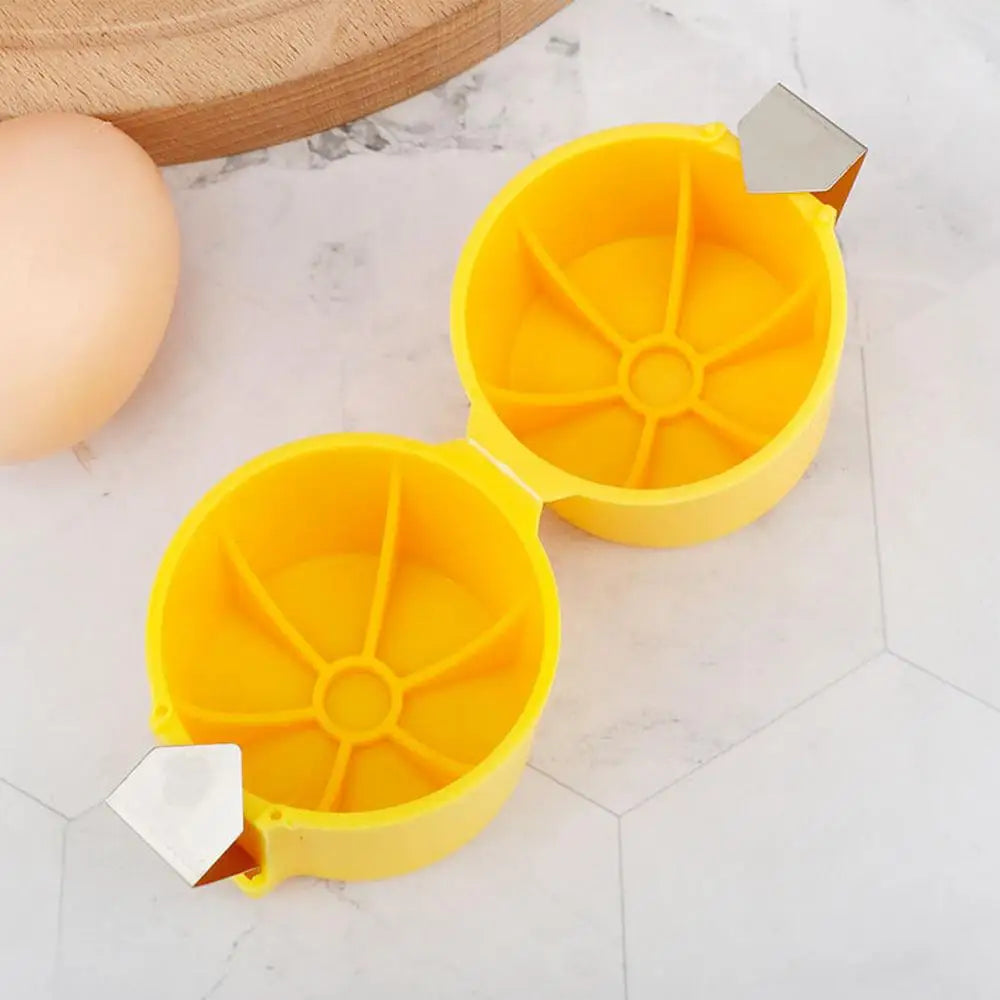 Egg Sheller & Opener Tool – Egg Beater and Separator for Boiled or Raw Eggs, Easy Peeler Kitchen Gadget for Baking & Cooking