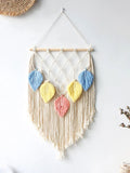 Leaves Hand-Woven Macrame Tapestries