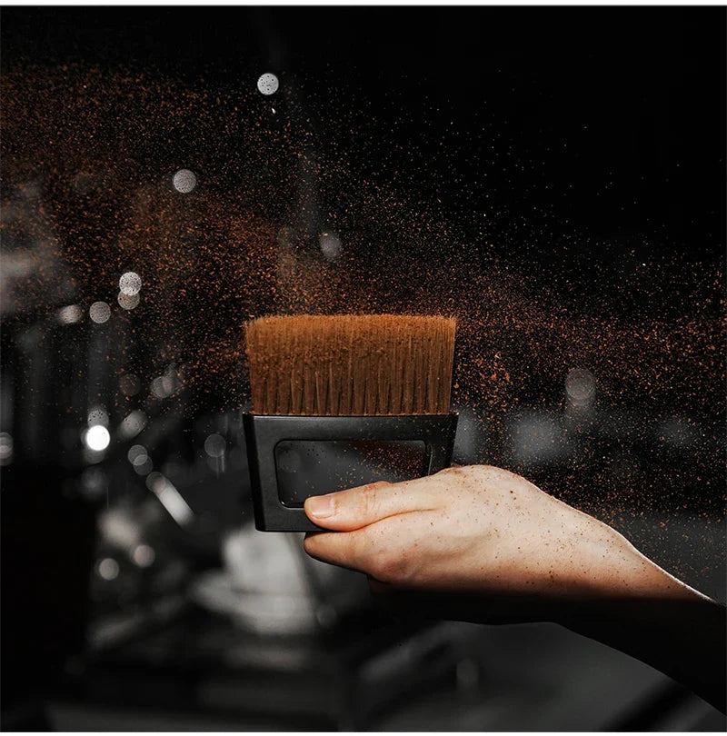 MHW-3BOMBER Coffee Bar Brush Magnetic Storage Dustpan & Brush Set Portable Cleaning Brush with Handle Kitchen Bar Cleaning Tools