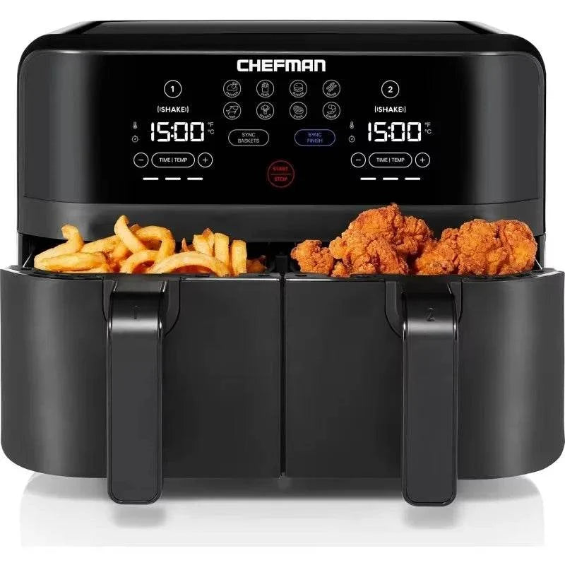 6 Quart Smart Dual Basket Air Fryer