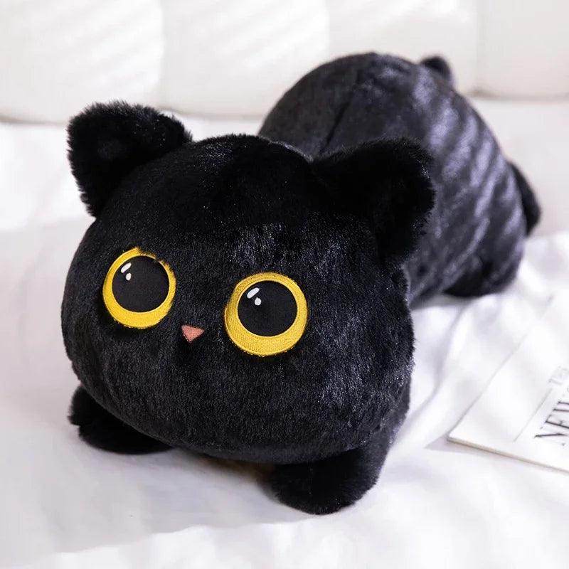 Cute Cat Lying Plush Sofa Pillow