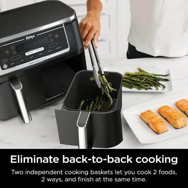 Dual Basket Air Fryer XL – 10-Quart 6-in-1 Limited Stock – Ships in 24H