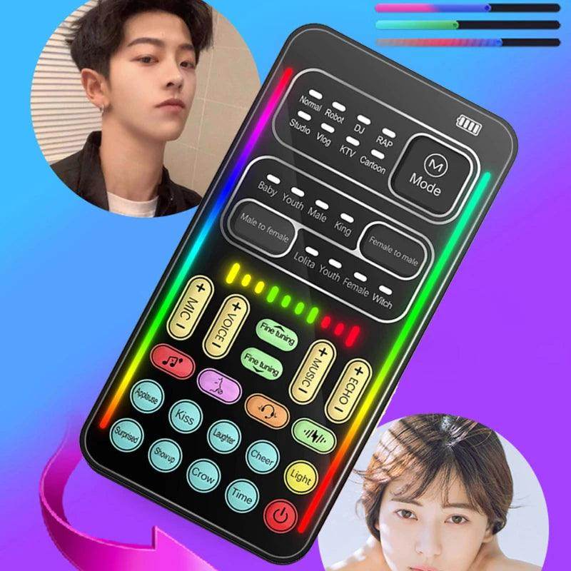 Voice transformer Portable Voice Changing Modulator Voice Changer