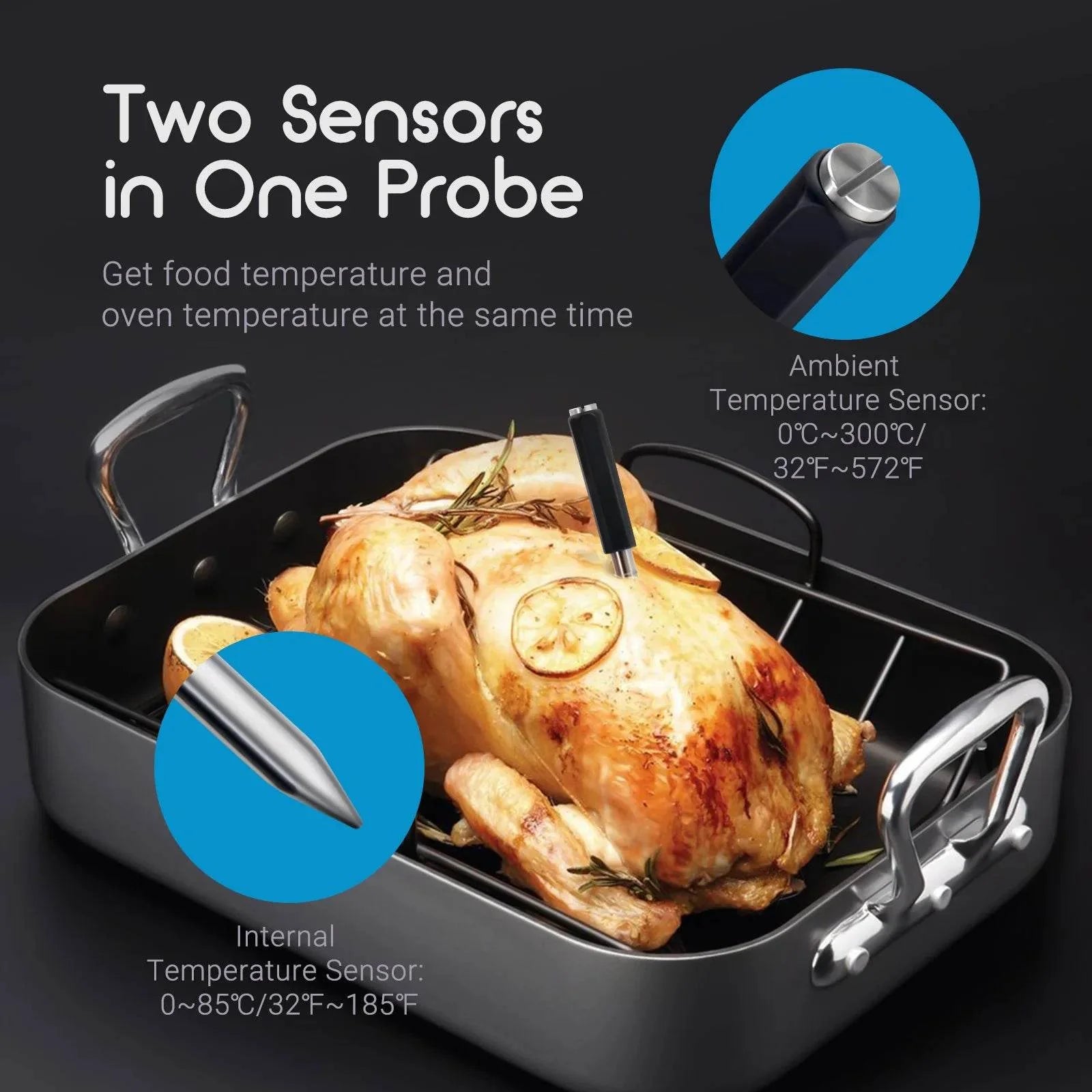 Wireless Bluetooth Meat Thermometer
