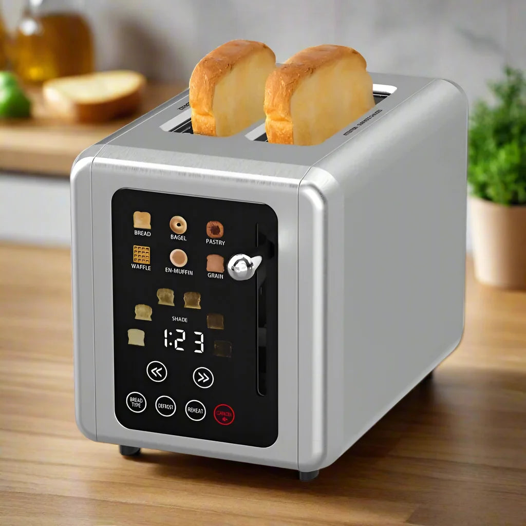Smart 2-Slice Toaster with Digital Display