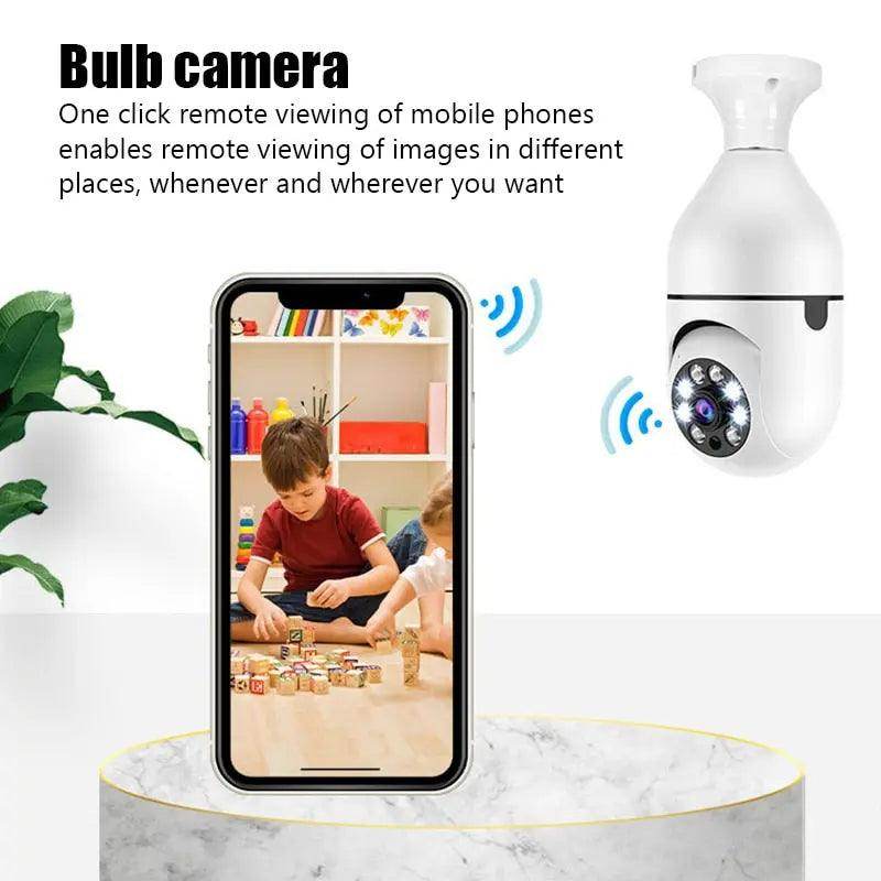 Bulb Wireless security camera Smart Home Security