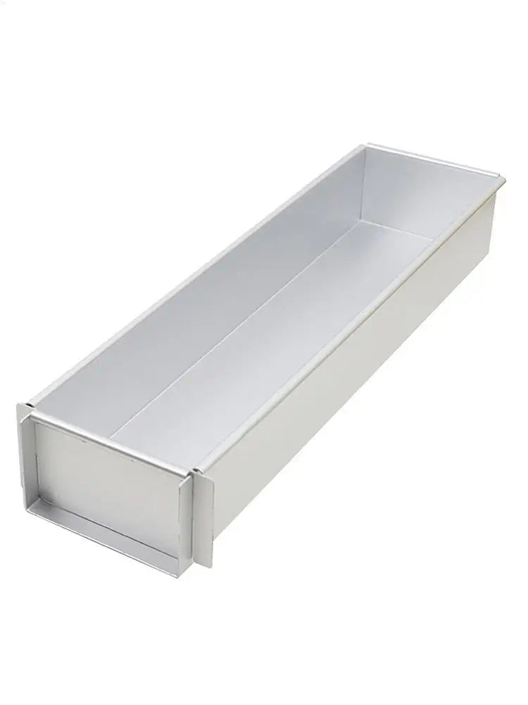 Tiramisu Cake Mold Rectangle Cake Pan Aluminum Alloy Tiramisu Dessert Making Molds Baking Professional Tool Kitchen Accessories