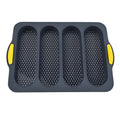 Large Silicone Baking Mold Non-Stick Baguette Bake Tray Kitchen Bakeware Accessories Grade Food Mould Oven Tool for Restaurant B