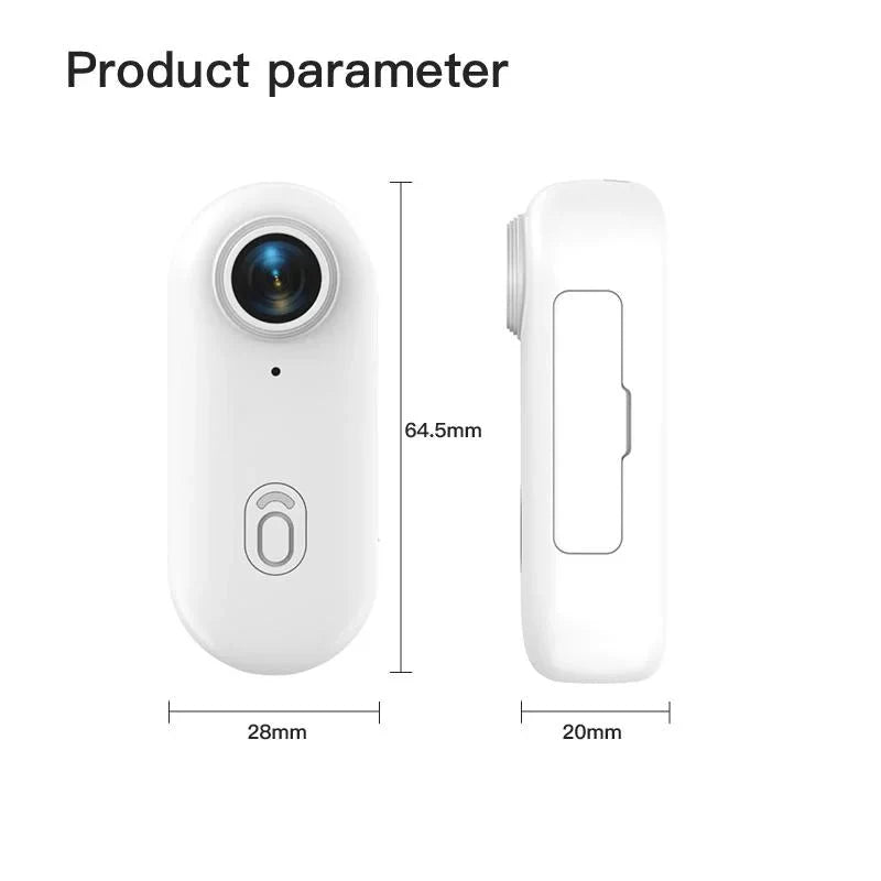 📷 Mini Sports Action Camera – 4K Ultra Portable Wireless Body Cam