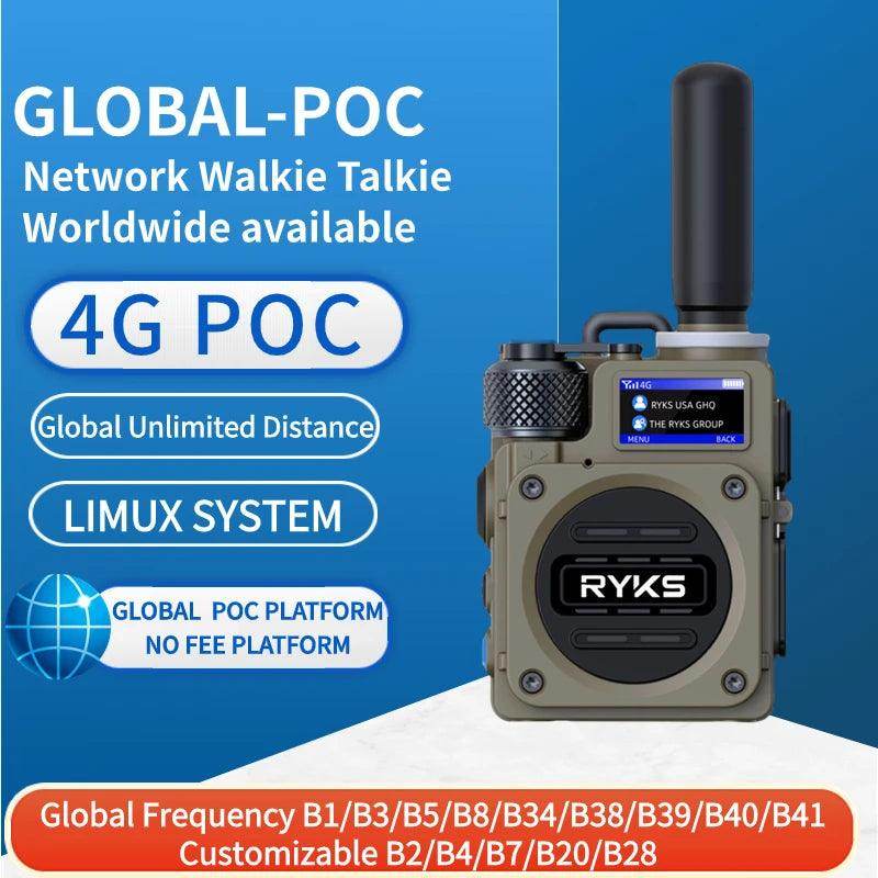 Mobile Walkie Talkie - Long-Range SIM Card Radio