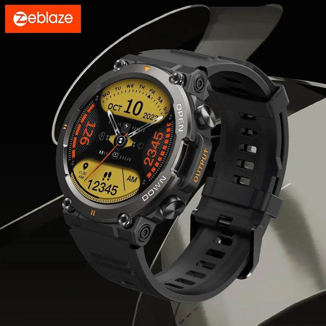 Rugged Fitness Sports Smartwatch for Men