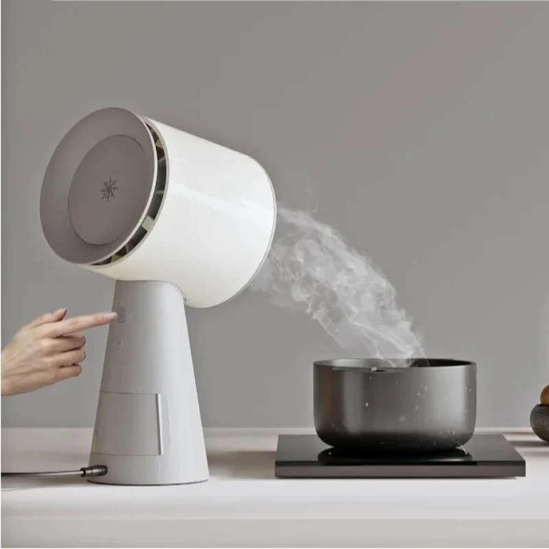Portable Desktop Range Hood - Kitchen Exhaust Fan with 3 Speeds