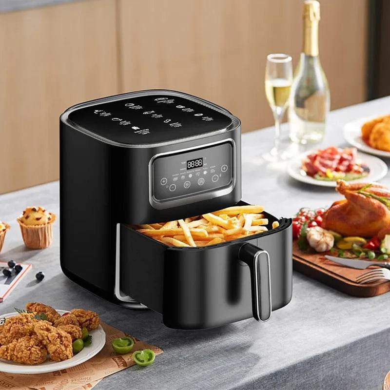 8L Intelligent Air Fryer Automatic Convection Oven