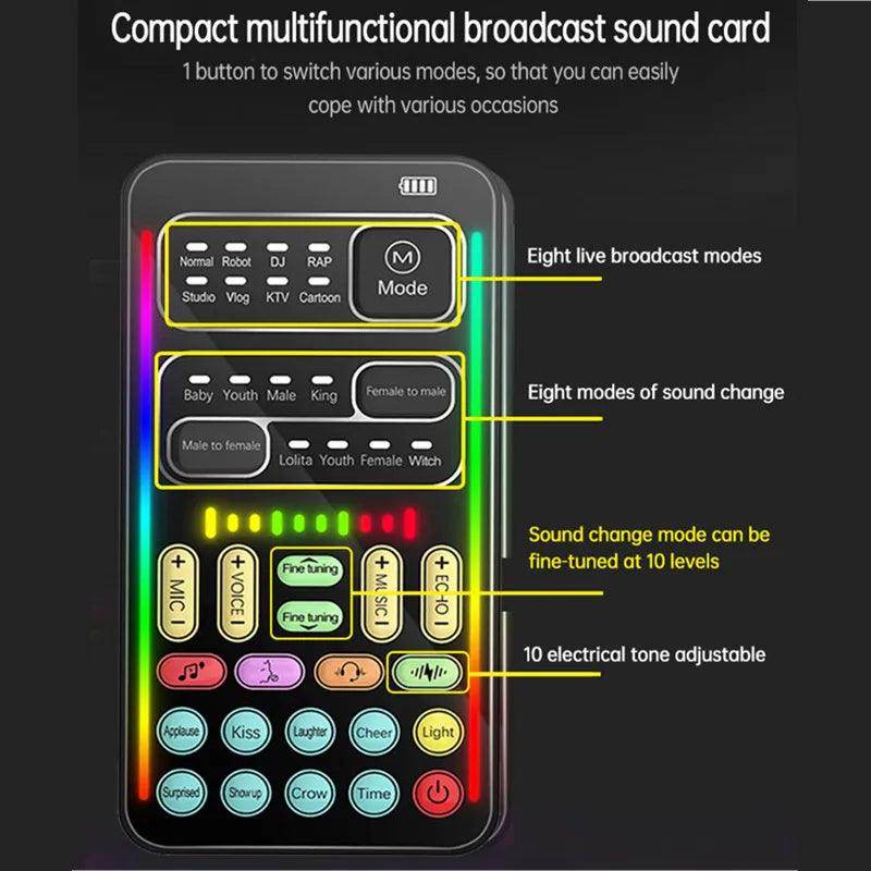 Voice transformer Portable Voice Changing Modulator Voice Changer