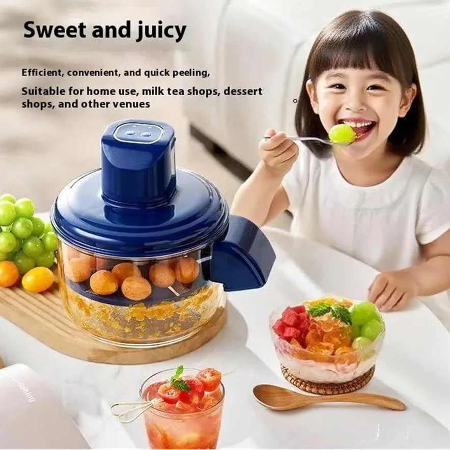 🍎 Rechargeable Electric Fruit Peeler – Vegetable & Small Fruit Peeling Tool