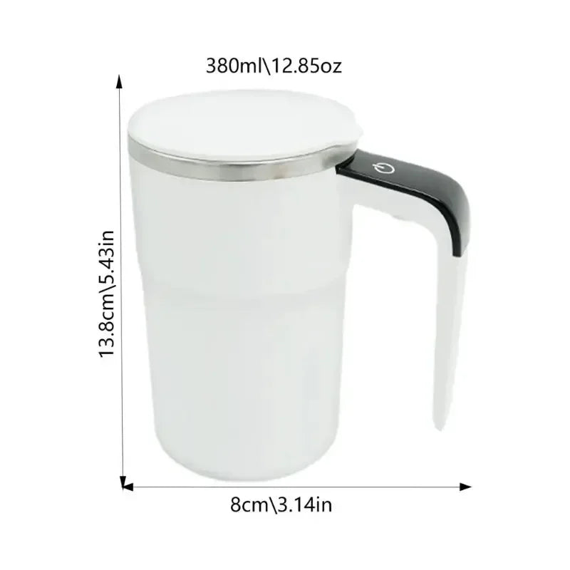 Automatic Self-Stirring Mug with Temperature Display