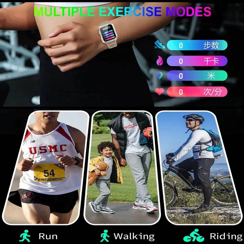 Mens Smart Watch with Bluetooth Call For Android