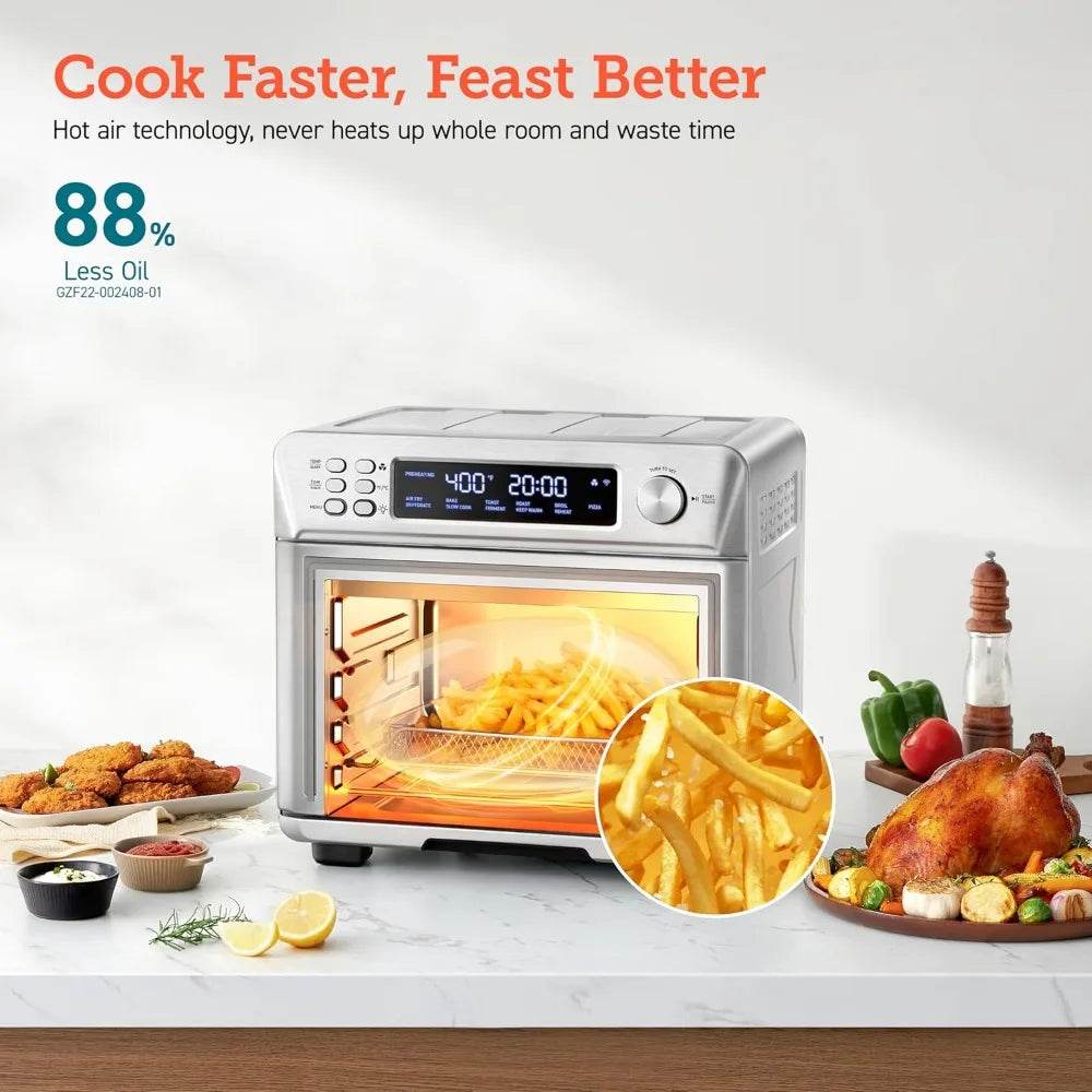 26-Quart Smart Air Fryer Convection Oven - Limited Stock – Ships in 24H