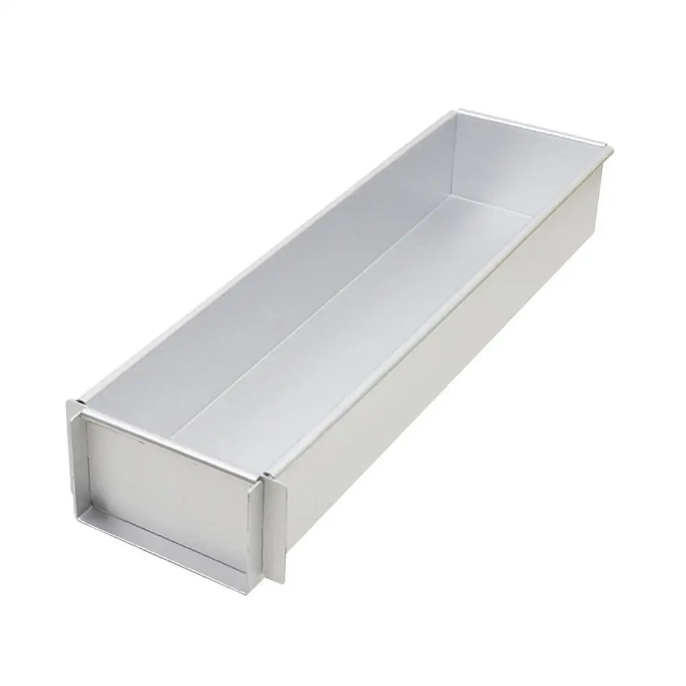 Aluminum Alloy Rectangle Tiramisu Cake Mold – Professional Baking Pan for Desserts, Layered Cakes, Pastries & Kitchen Use