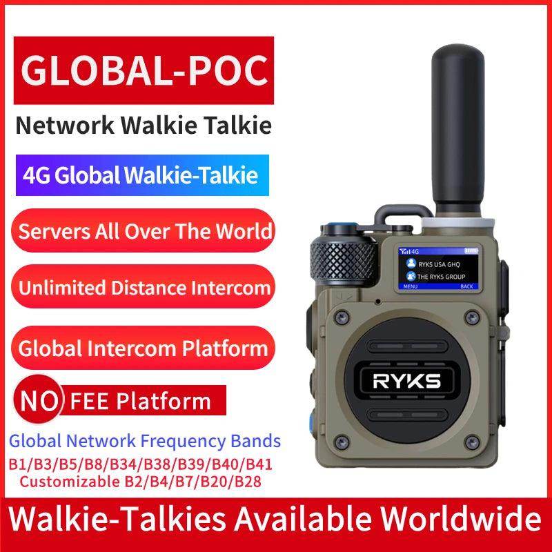 Mobile Walkie Talkie - Long-Range SIM Card Radio