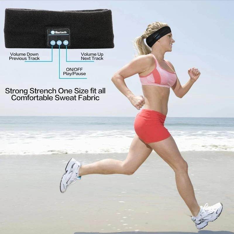 Wireless Headband Headphones for running