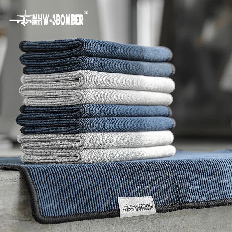 MHW-3BOMBER Coffee Bar Square Towels Barista Cleaning Cloths Professional Espresso Maker Tools Home Kitchen Accessories