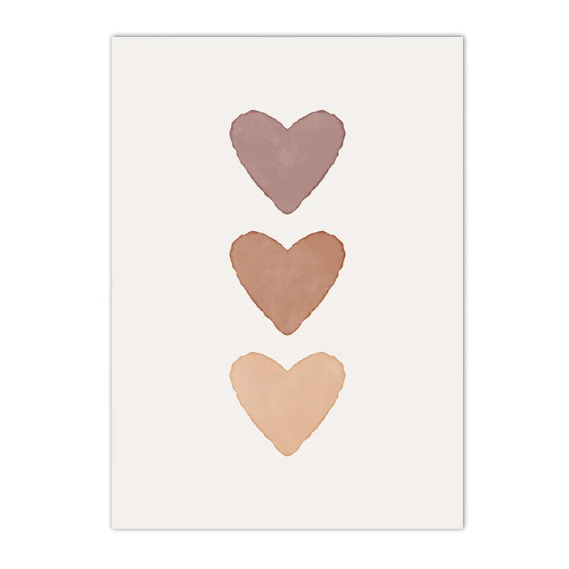 Boho Wall Art - Quotes & Abstract Canvas Prints for Nursery & Kids' Room Decor