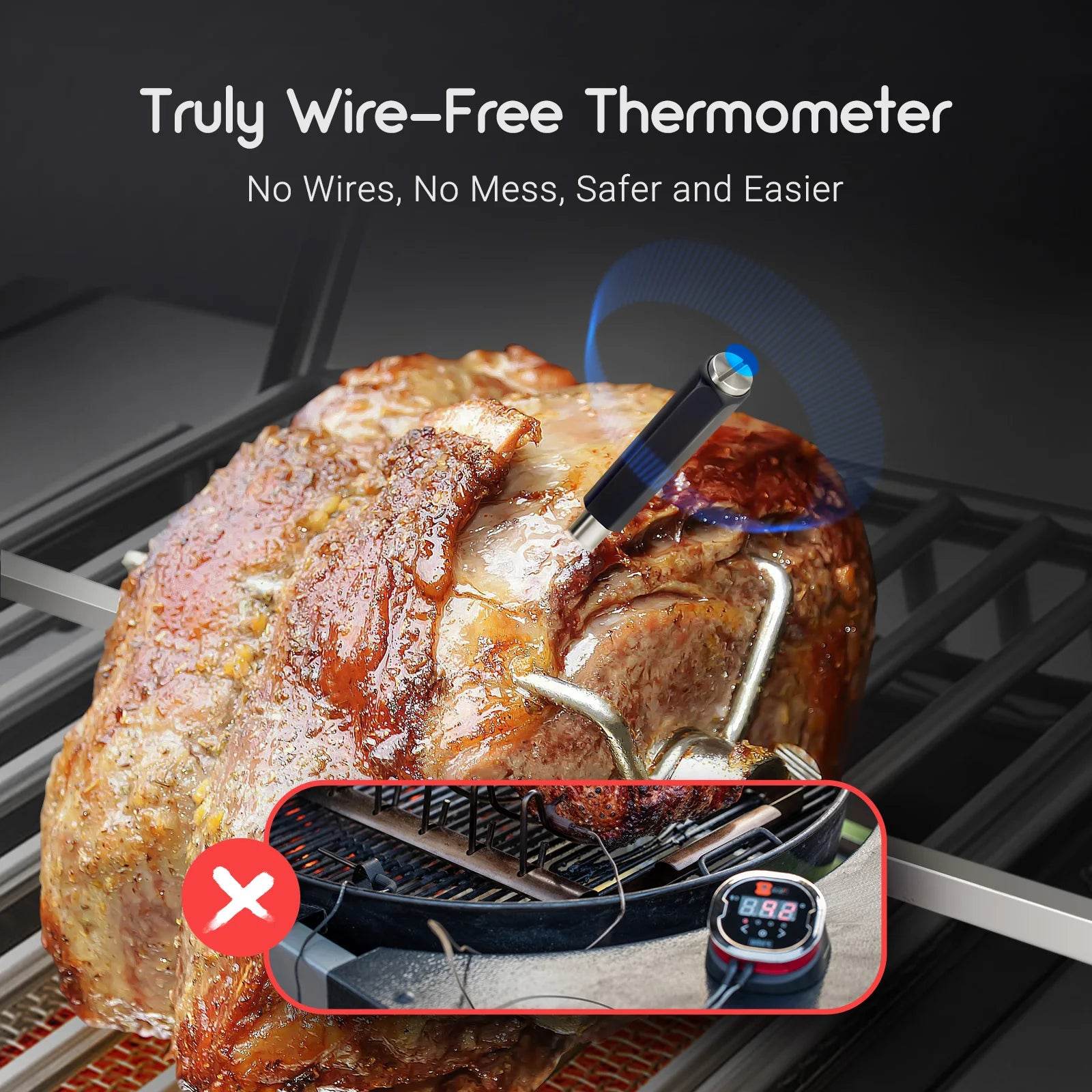 Wireless Bluetooth Meat Thermometer