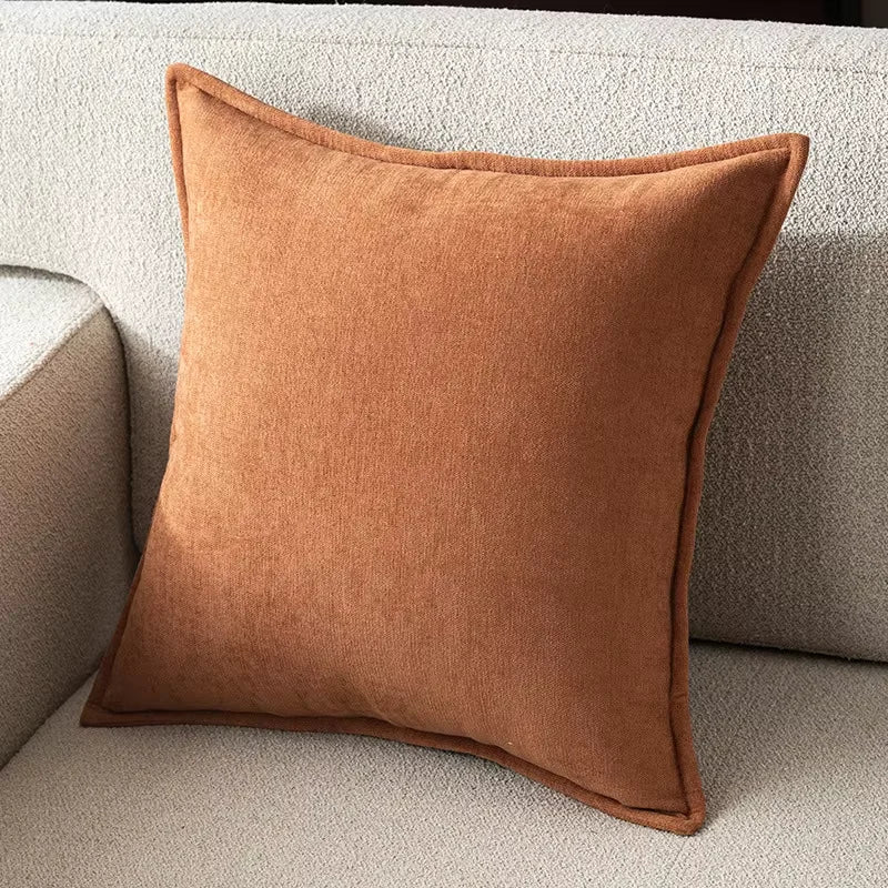 Retro Chenille Throw Pillow Cover