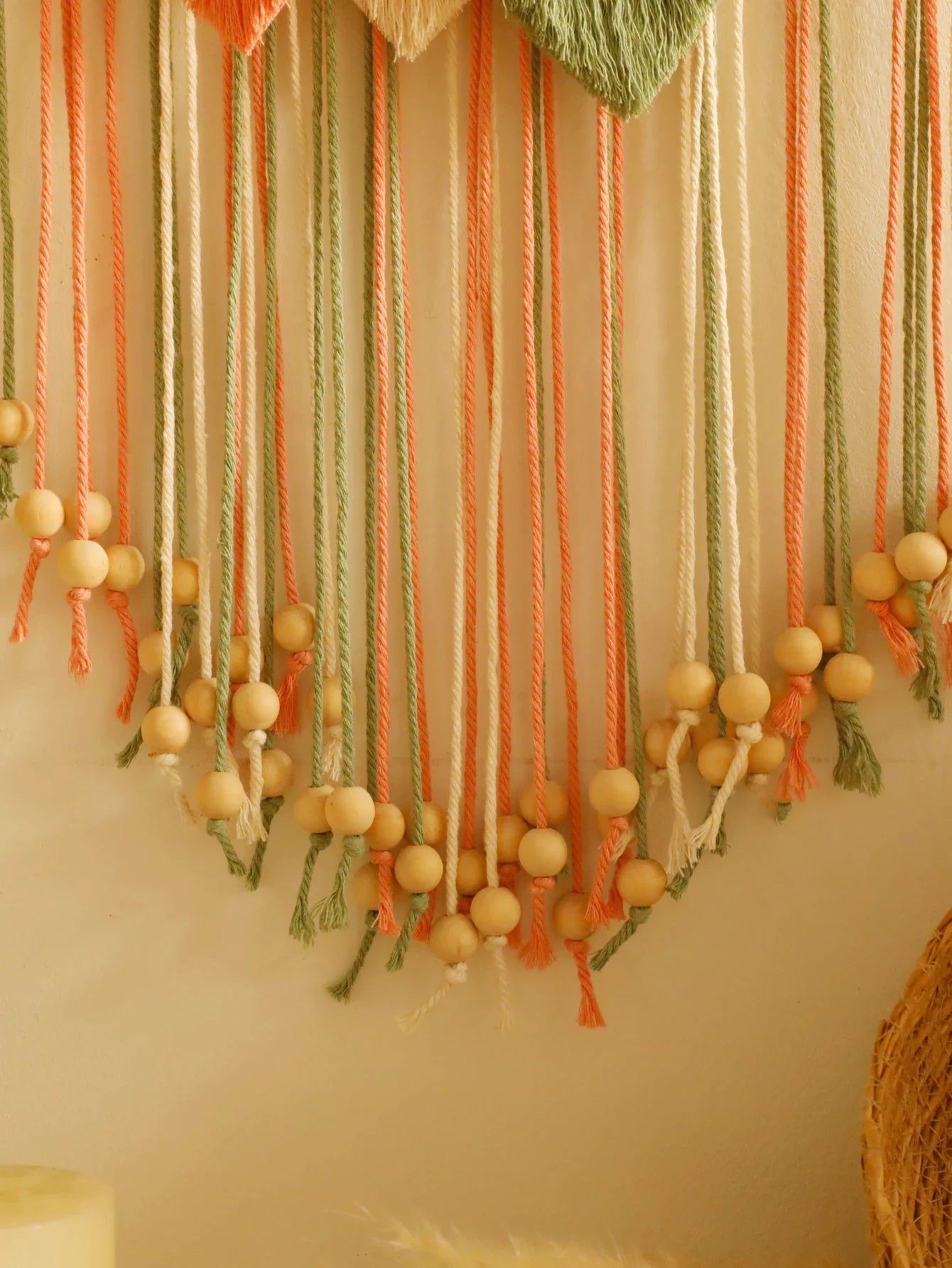 Leaves Hand-Woven Macrame Tapestries