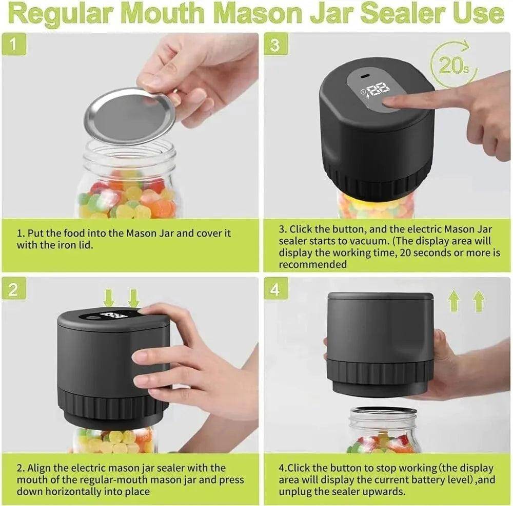Vacuum Sealing Machine Mason Jar Vacuum Sealer