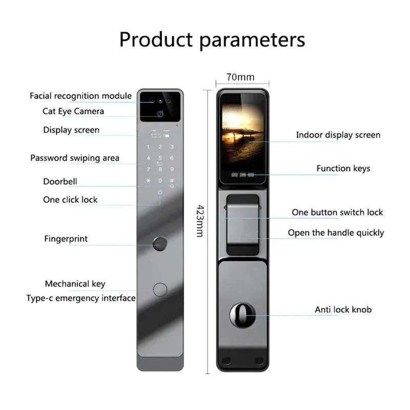 Smart Lock Front Door: Advanced Security for Home