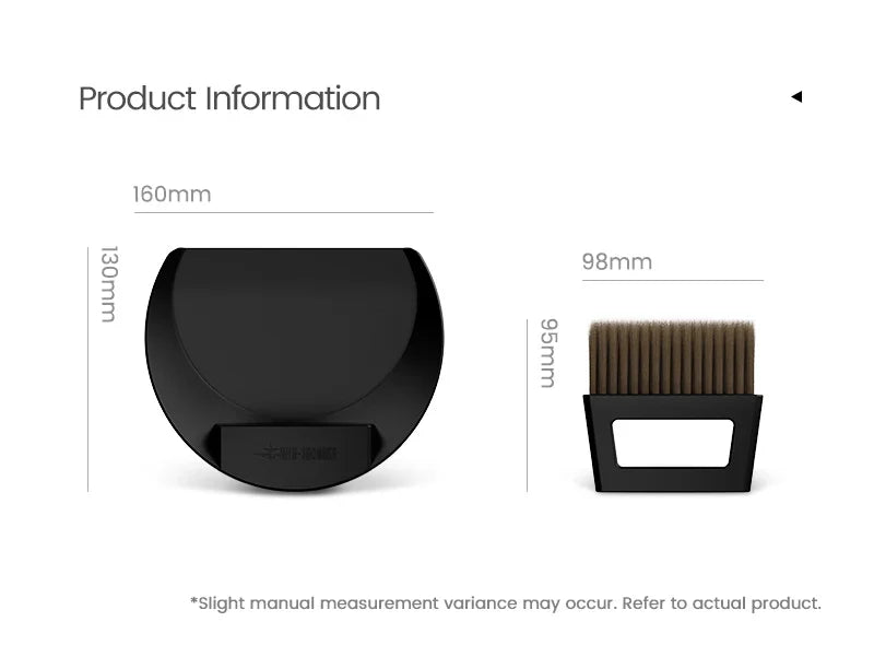 MHW-3BOMBER Coffee Bar Brush Magnetic Storage Dustpan & Brush Set Portable Cleaning Brush with Handle Kitchen Bar Cleaning Tools