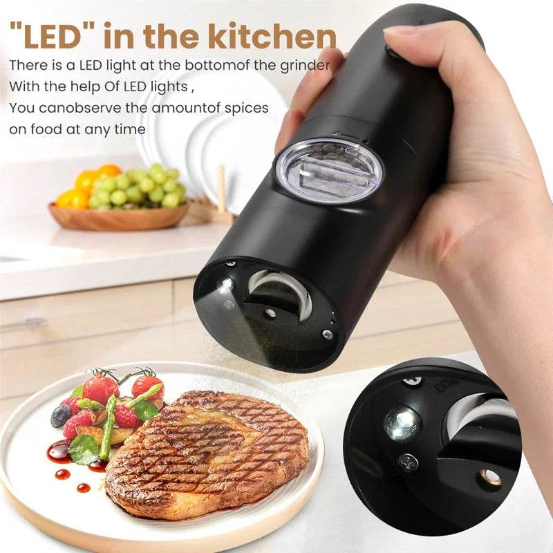 Electric Automatic Salt and Pepper Grinder