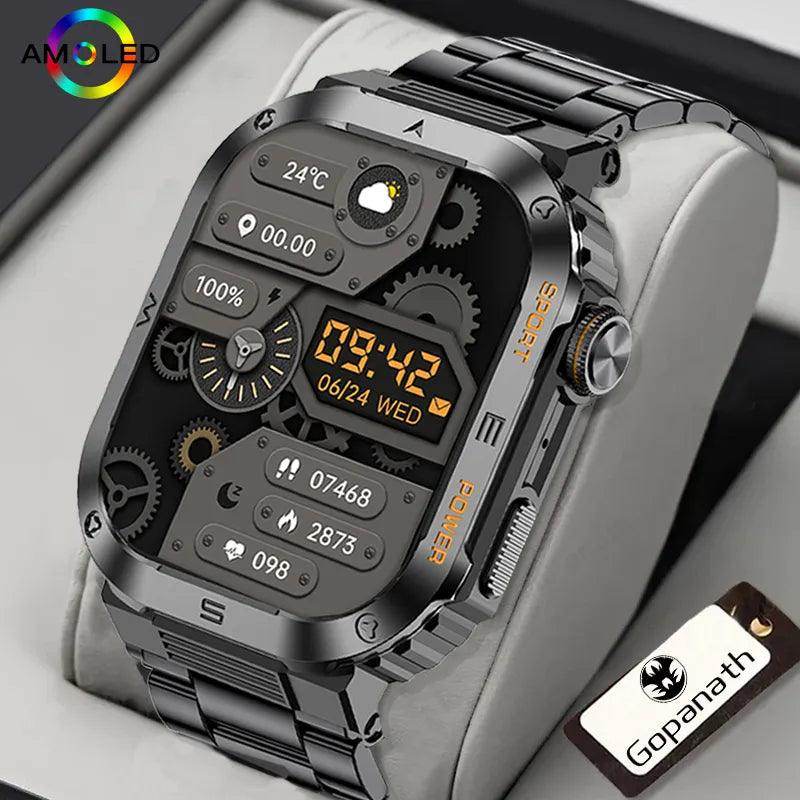 Rugged Military Smart Watch For Android IOS XIAOMI