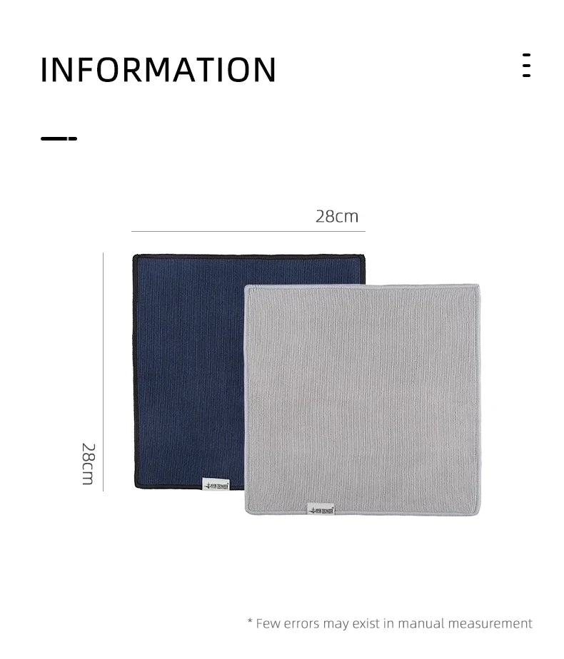 MHW-3BOMBER Coffee Bar Square Towels Barista Cleaning Cloths Professional Espresso Maker Tools Home Kitchen Accessories