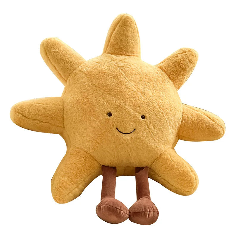 Plush Moon & Sun Throw Pillow