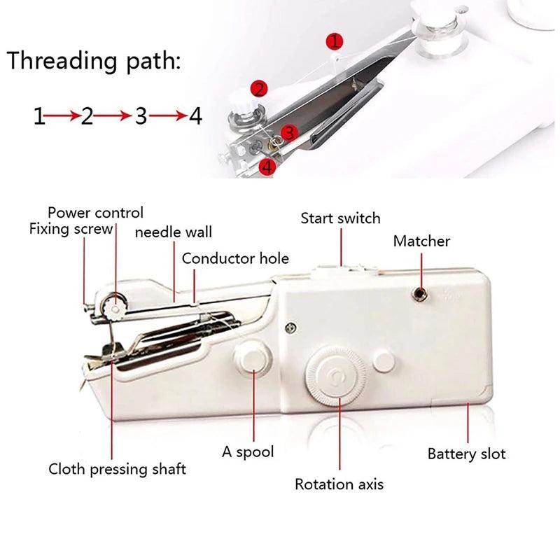 Mini Portable Handheld Sewing Machine