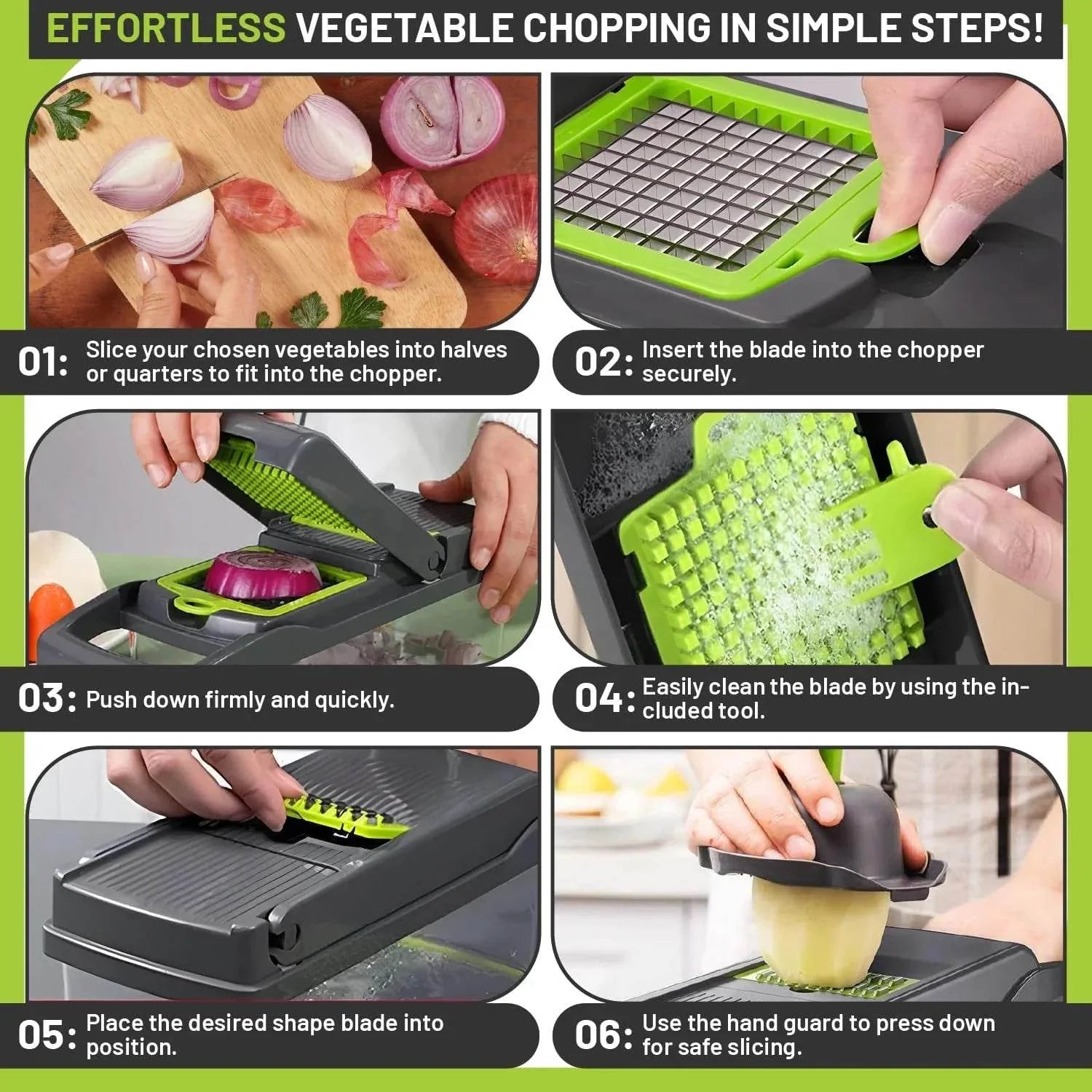 Multifunctional Vegetable Chopper