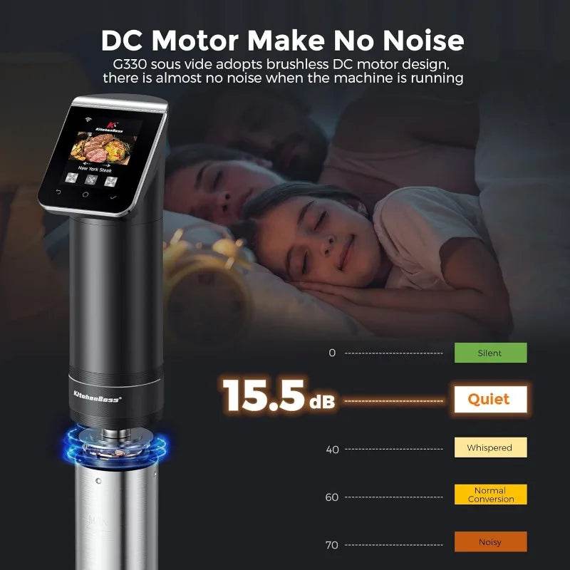 WiFi Sous Vide Cooker for Precision Cooking