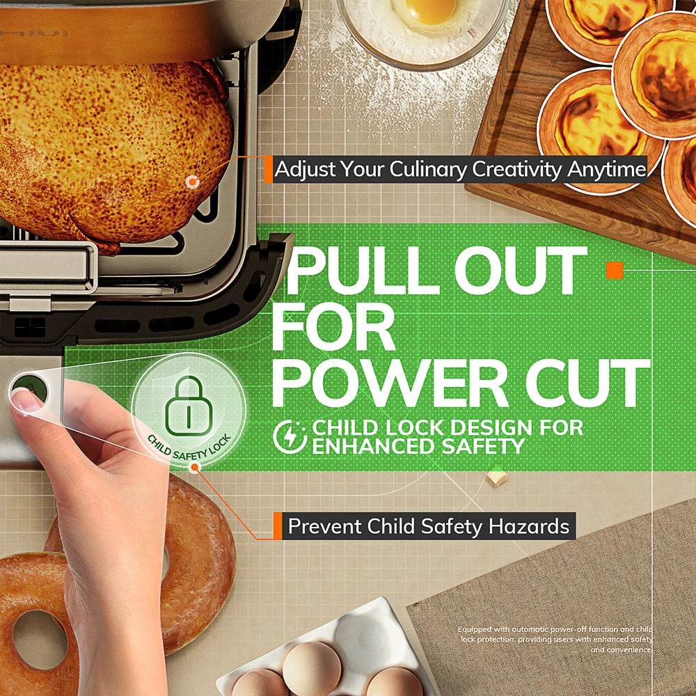 MIUI 5L Electric Air Fryer