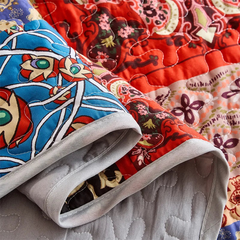 Lightweight Quilted Bedspread Set – All-Season Coverlet with Pillow Shams