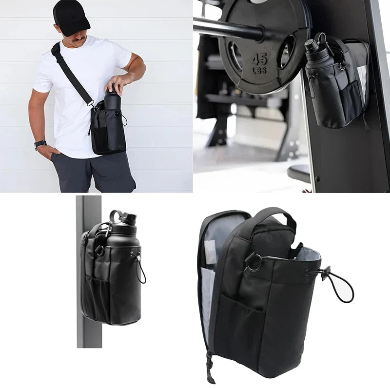 Magnetic Water Bottle Pouch – Cup Holder with Strong Magnet