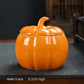 Ceramic Pumpkin Jar
