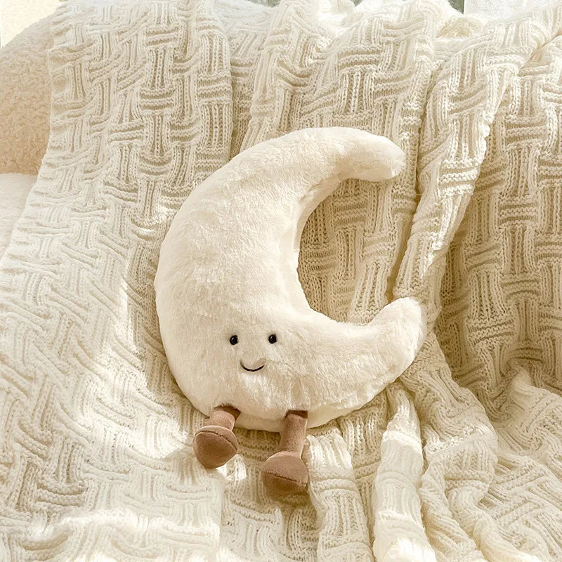 Plush Moon & Sun Throw Pillow