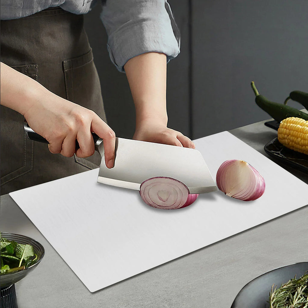 Extra Large Stainless Steel Chopping Boards, Heavy Chopping Board for Kitchen, Pastry Tips for Meat, Vegetables