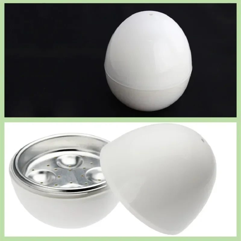🥚 Microwave Egg Steamer – Cook 4 Eggs in 5 Minutes