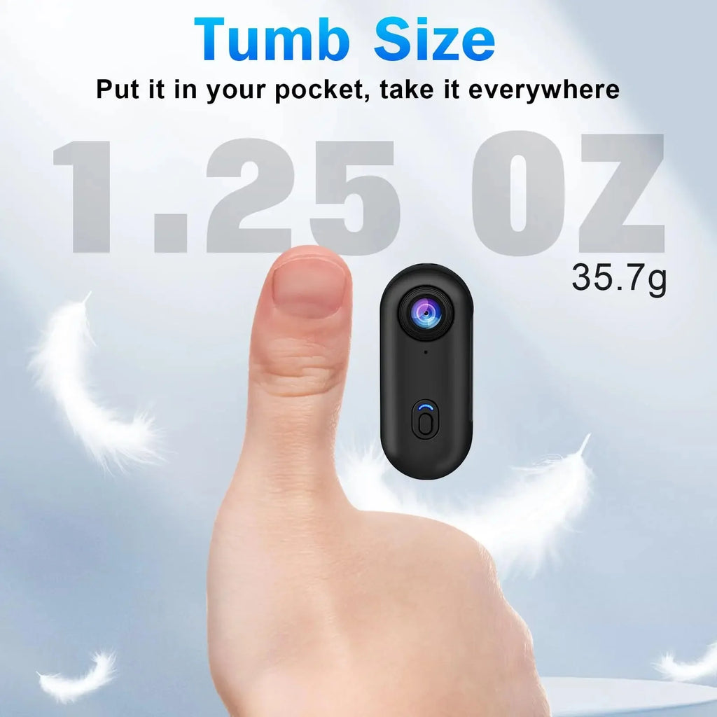 📷 Mini Sports Action Camera – 4K Ultra Portable Wireless Body Cam